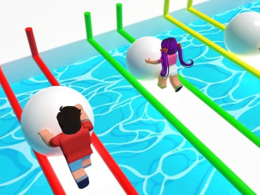 Snow Ball Racing Mutliplayer - play free online