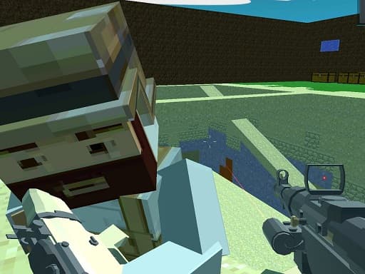 Pixel Arena Game FPS - play free online