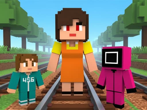 Squid Game: Craft Runner - play free online