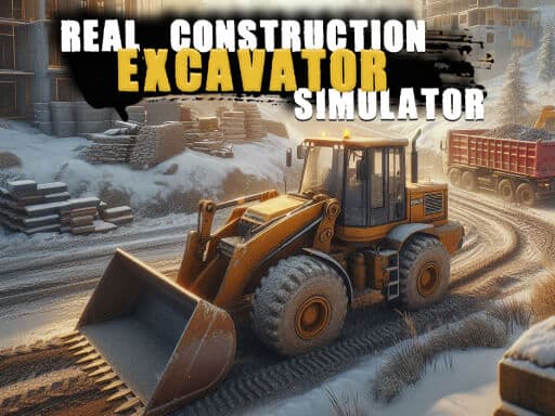 Real Construction Excavator Simulator - play free online