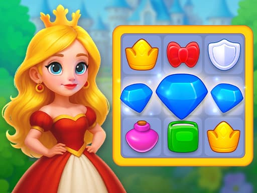 Kings and Queens Match 3 - play free online