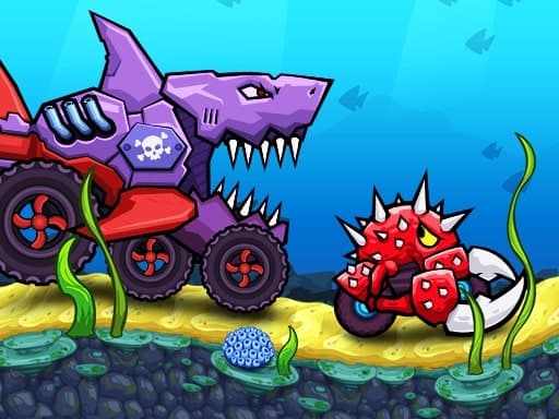 Car Eats Car: Underwater Adventure - play free online