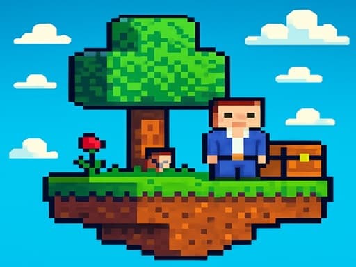 Noob: Skyblock Survival - play free online