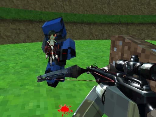 Pixel Paintball Ruins Fun - play free online