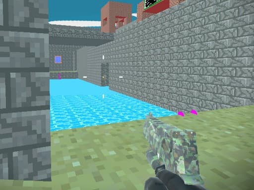 Pixel Combat Fortress - play free online