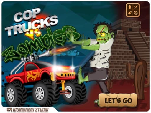 Monster Truck vs Zombie Death Shooting Game - play free online