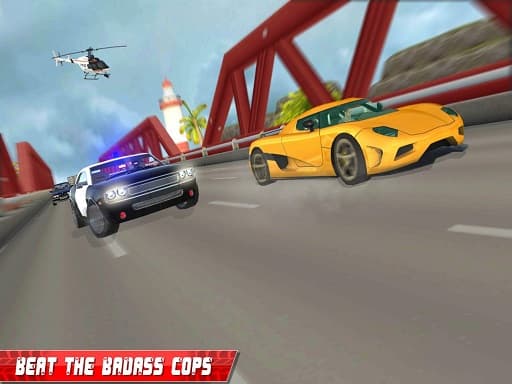 Grand Police Car Chase Drive Racing 2020 - play free online