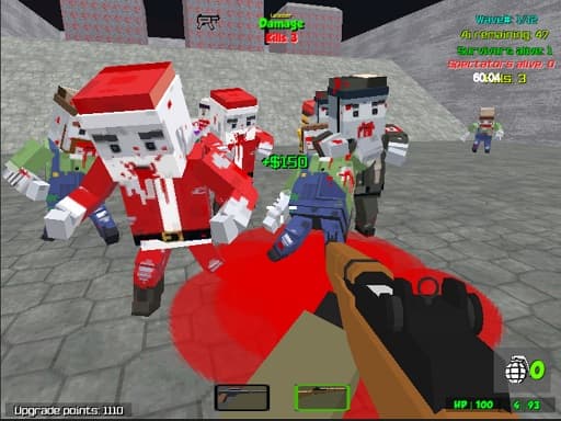 Pixel Wars Apocalypse Zombie - play free online