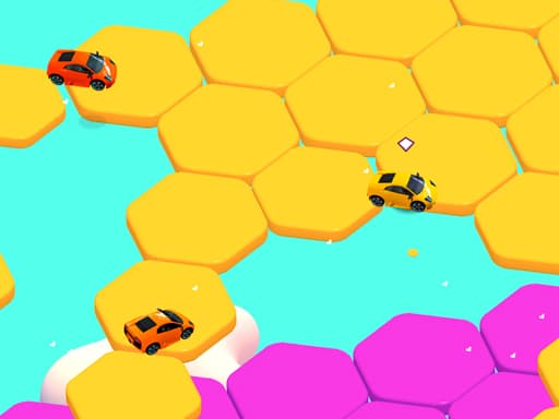 Sport Car Hexagon - play free online
