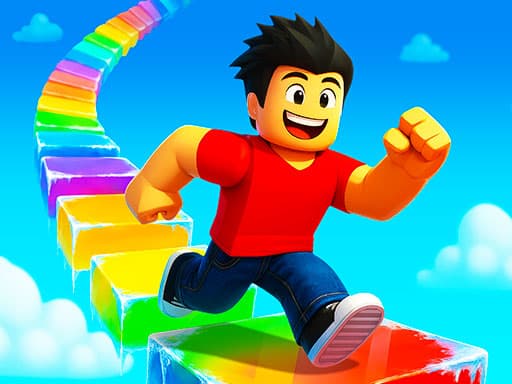Obby Rainbow Tower - play free online