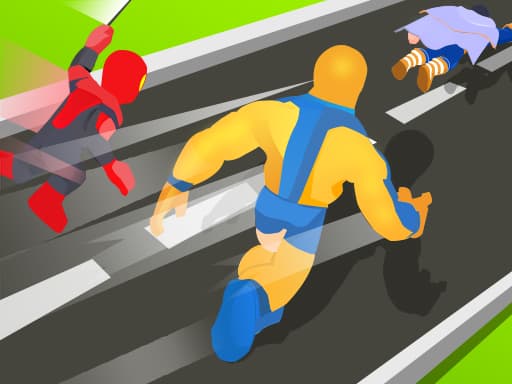 Superhero Transform Change Race - play free online