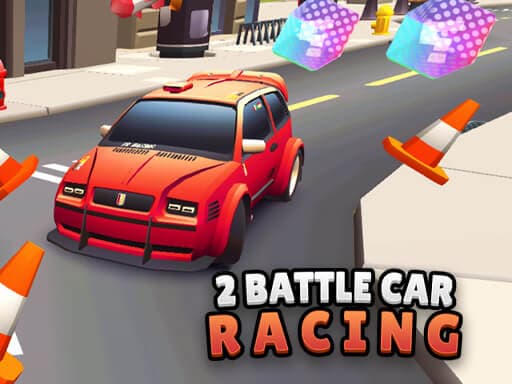 2 Player Battle Car Racing - play free online