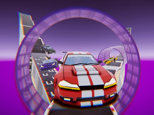 Elon Cars : Online Sky Stunt - play free online