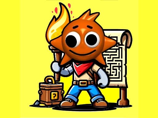 Sprunki Torches Maze - play free online