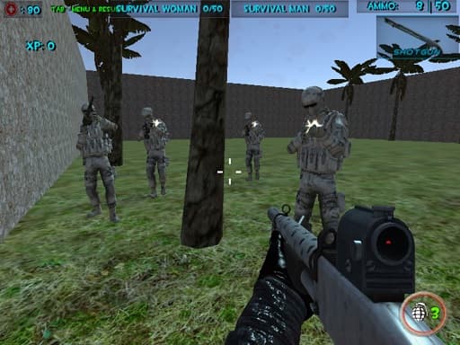 Survival Wave Zombie Multiplayer - play free online