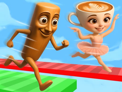 Brainrot Bridge Race 3D - play free online