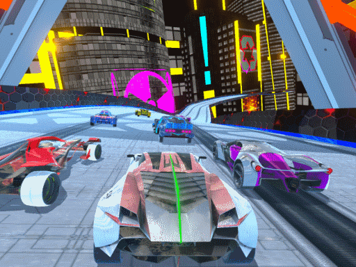 Cyber Cars Punk Racing - play free online