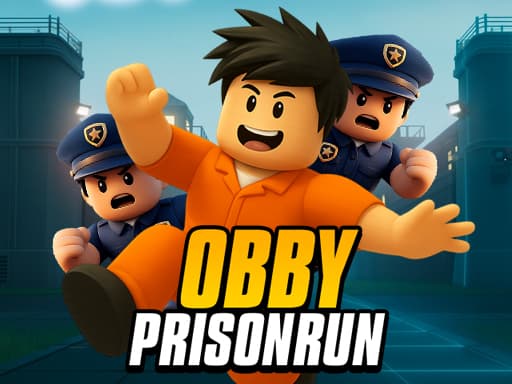 Obby Prison Run - play free online