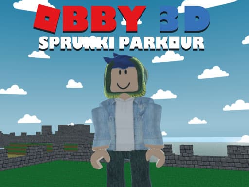 Obby 3D Sprunki Parkour - play free online