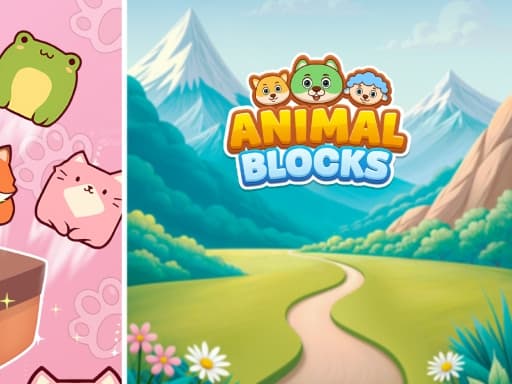 Animal Blocks - play free online