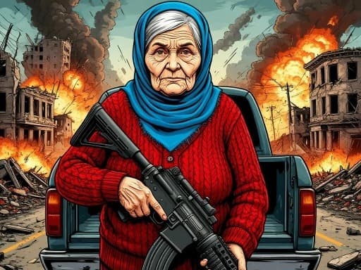 Grandma with machine-gun: Apocalypsis - play free online
