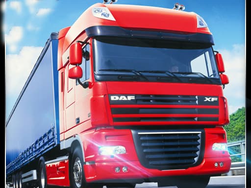 Euro Truck Simulator Cargo Truck Drive - play free online