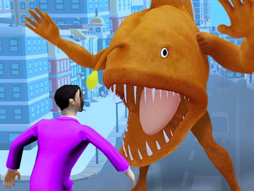 Draw to Fish Fight - play free online