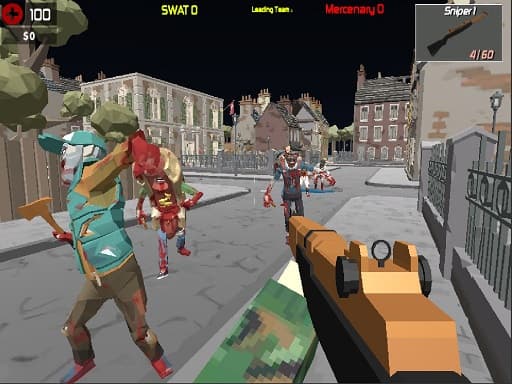 GunGame Poligon Battle Royale - play free online