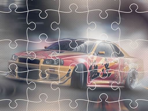 Japanese Racing Cars Jigsaw - play free online