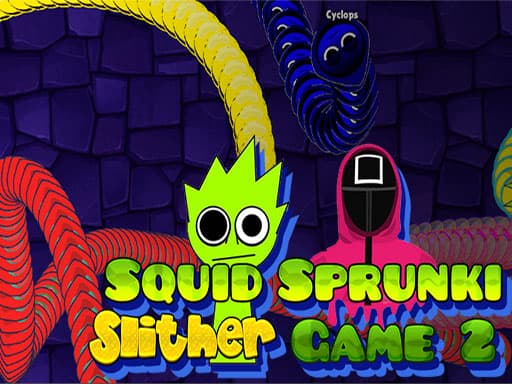 Squid Sprunki Slither Game 2 - play free online