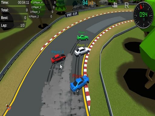 Fantastic Pixel Car Racing Multiplayer - play free online