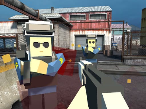 Pixel Factory Battle 3D.IO - play free online