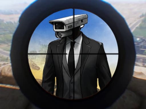 Skibidi Toilet vs Cameraman Sniper Game - play free online