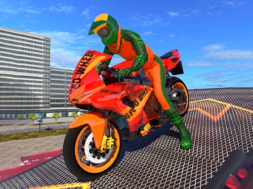 Bike Stunt Driving Simulator 3D - play free online