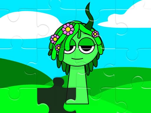 Sprunki Jigsaw Puzzle - play free online
