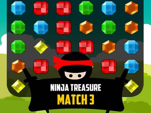 Ninja Treasure Match 3 - play free online