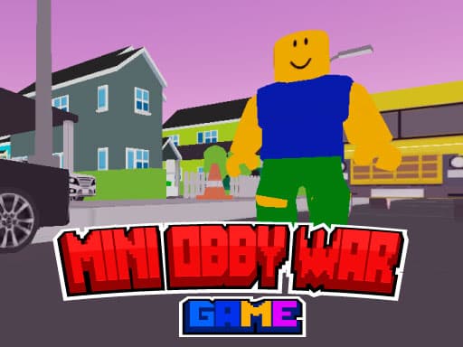 Mini Obby War Game - play free online