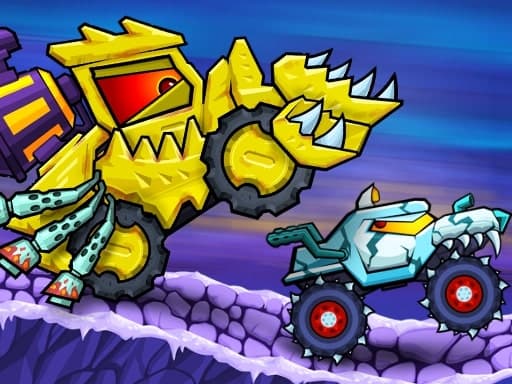 Car Eats Car: Arctic Adventure - play free online
