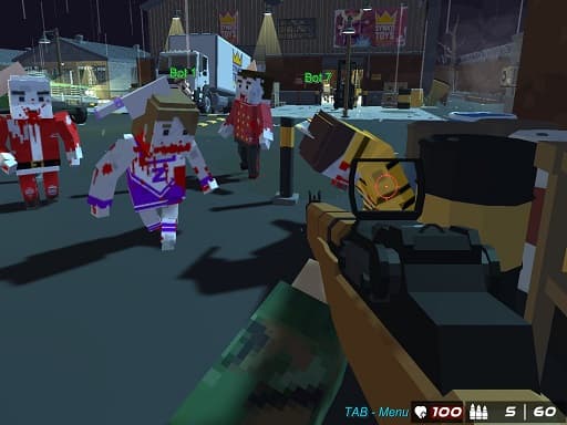 GunGame 24 Pixel - play free online