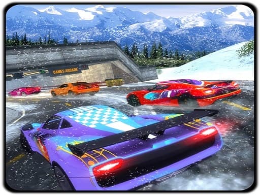 Snow Driving Car Racer Track Simulator - play free online