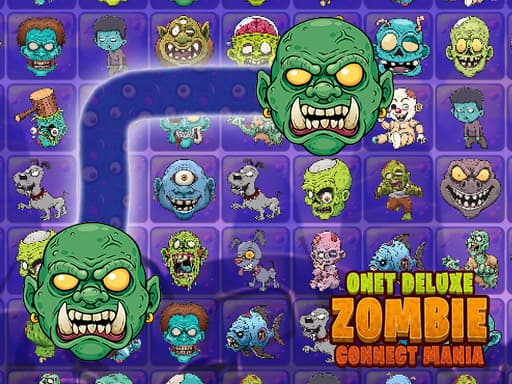 Onet Zombie Connect 2 Puzzles Mania - play free online
