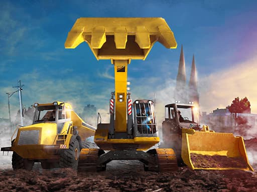 Excavator Simulator 3D - play free online
