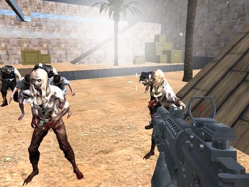 Combat Strike Zombie Survival Multiplayer - play free online