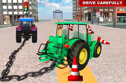 Chained Cars Impossible Stunts 3D - play free online
