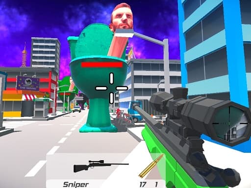 Skibidi Toilet FPS Shooting Survival - play free online