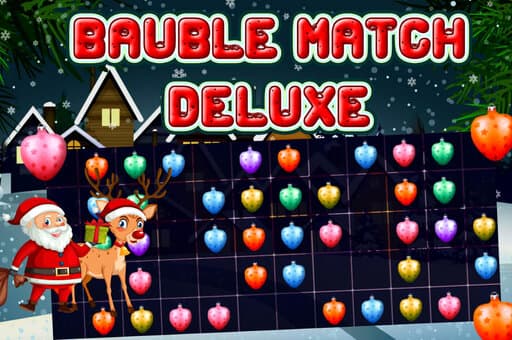 Bauble Match Deluxe - play free online