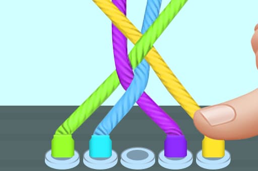 Color Rope Puzzel - play free online