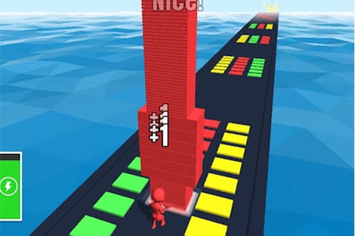 Stack Tower Colors Run - play free online
