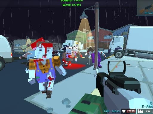 Crazy 3D Pixel Shooting - play free online
