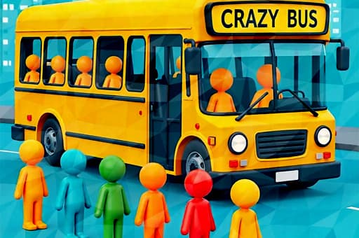 Crazy Bus Car Jam Parking - play free online